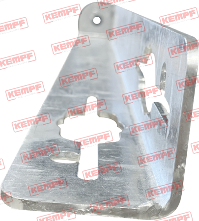 26925 Kempf Halter f. Elektroausr. 525lg., f. Pos.-Leuchten vorne geschraubt